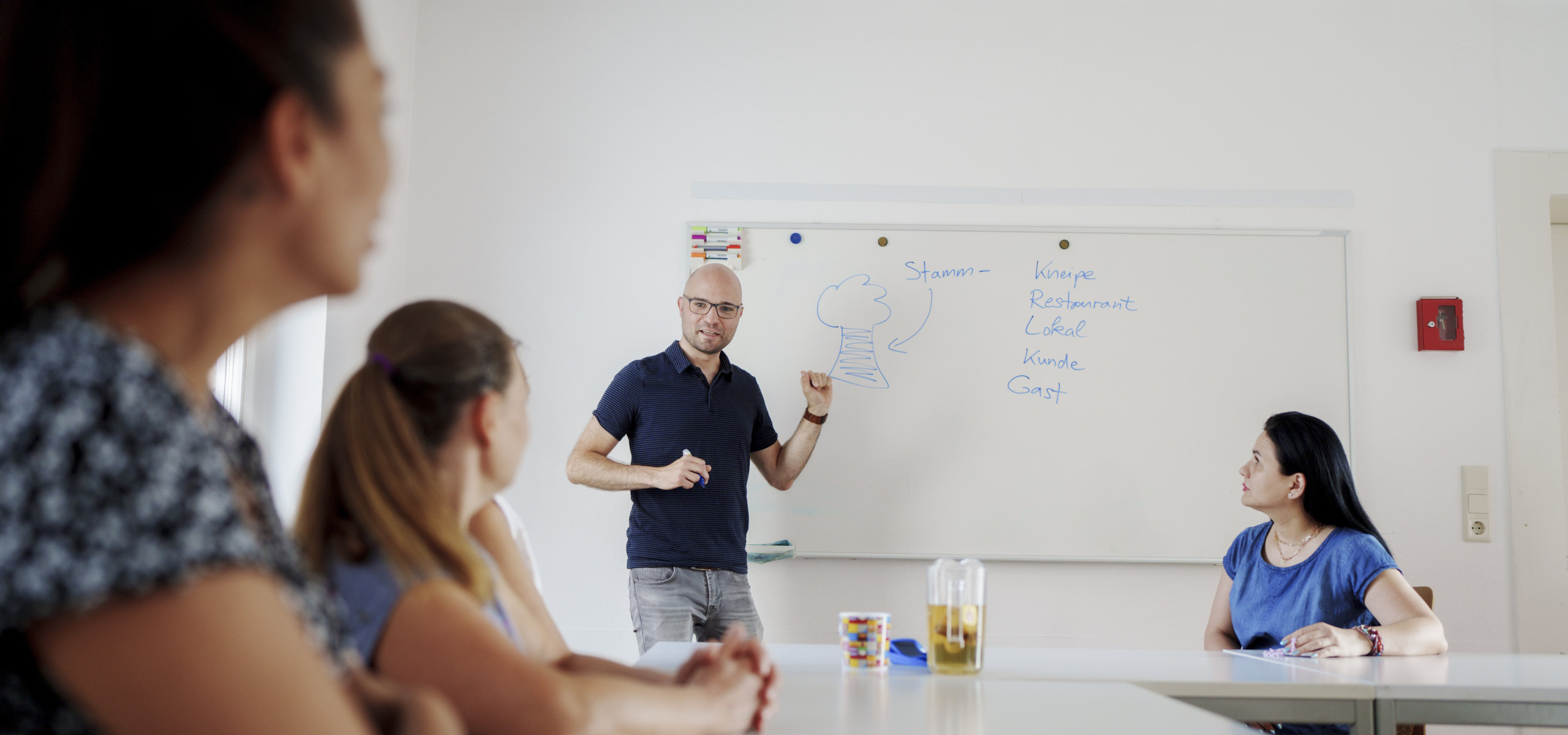 Unterricht am Standort in Lahr